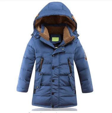 -30 Degree Children's Duck Down Winter Jackets Thickening Outerwear
