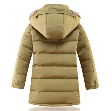 -30 Degree Children's Duck Down Winter Jackets Thickening Outerwear