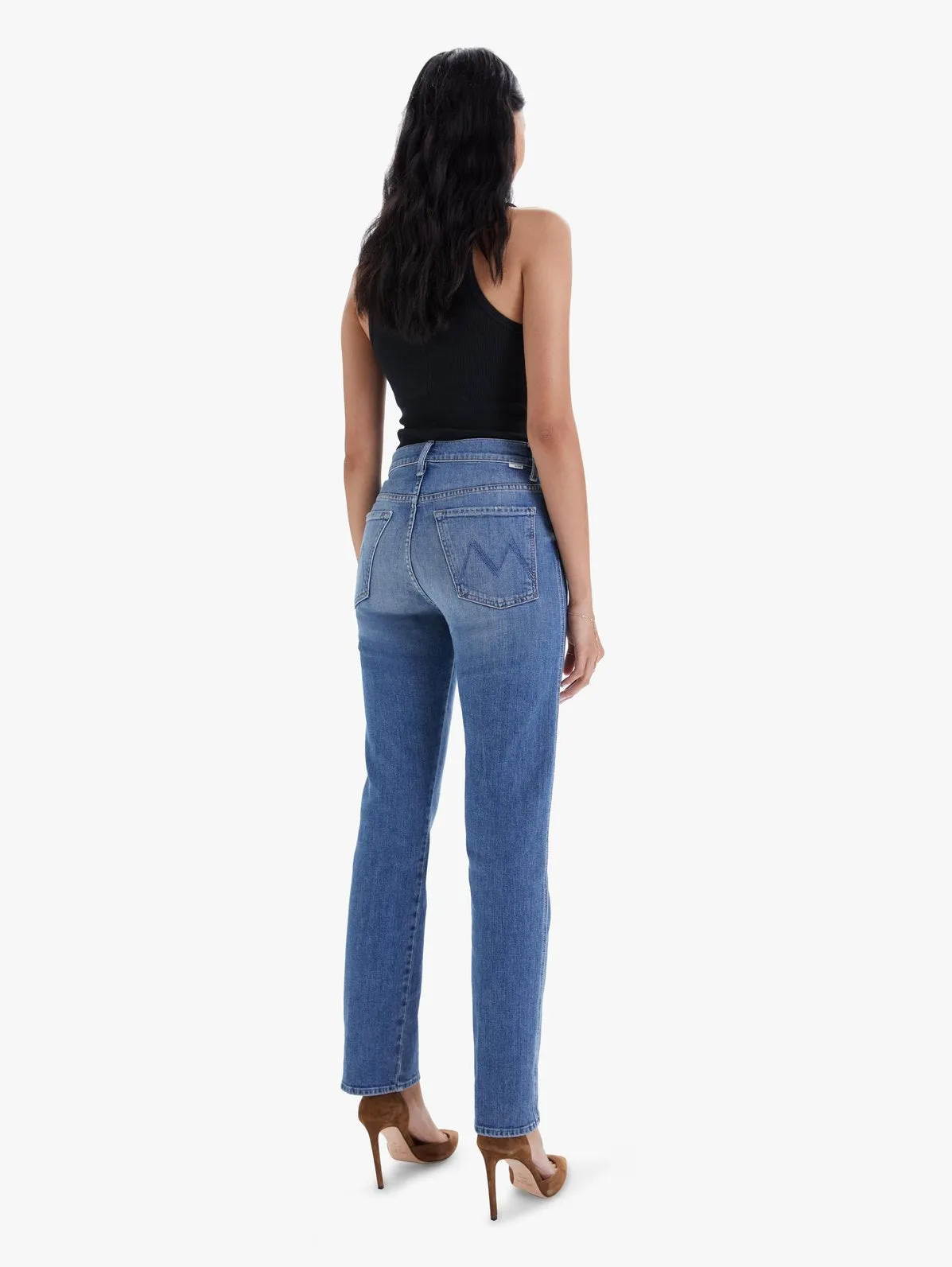 10124624 High waist hiker skimp jean