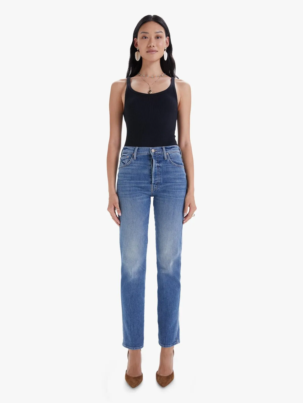 10124624 High waist hiker skimp jean