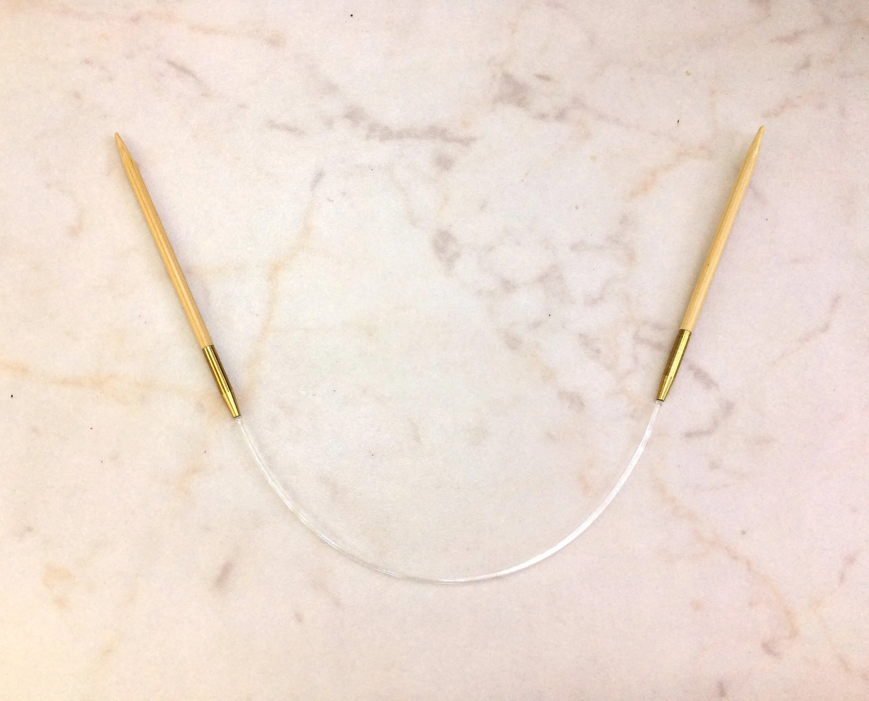 12"/30cm Bamboo Circulars by Kinki Amibari