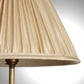16cm empire shade in Sand silk
