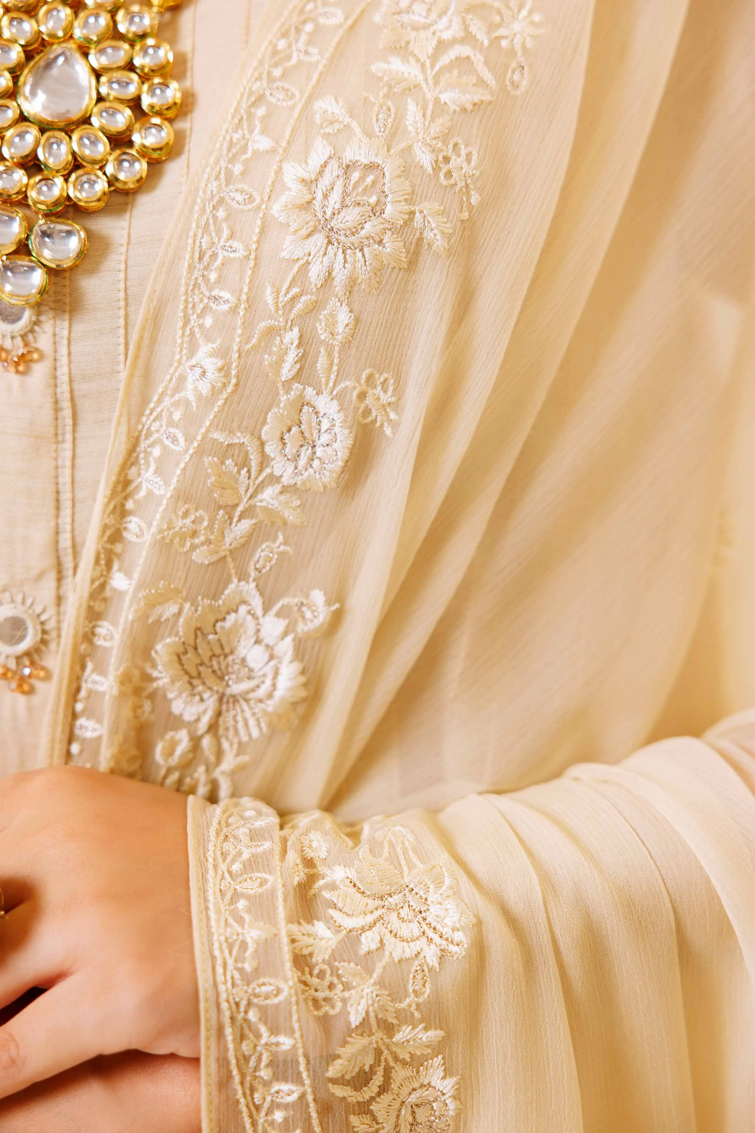 2 Piece - Embroidered Suit - KFS24-84