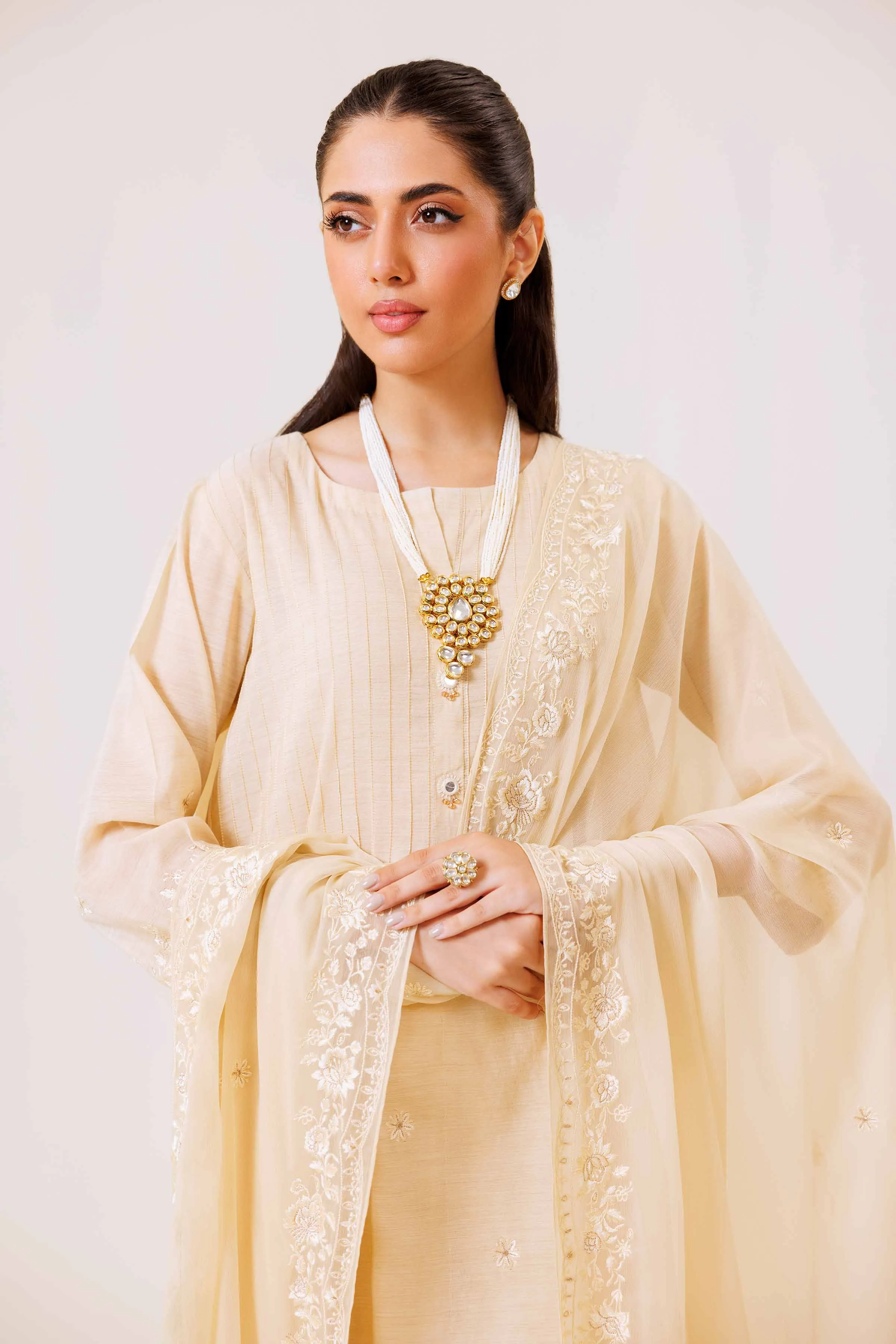 2 Piece - Embroidered Suit - KFS24-84