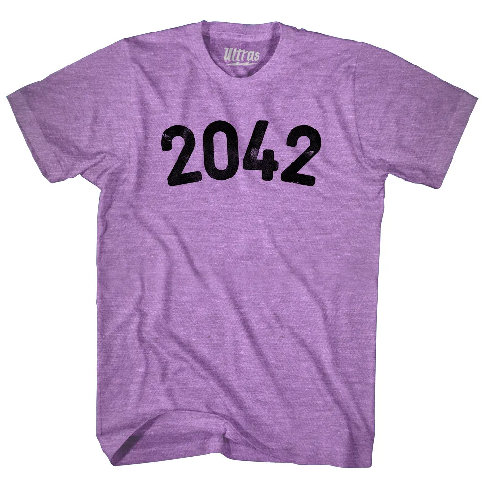 2042 Year Celebration Adult Tri-Blend T-shirt