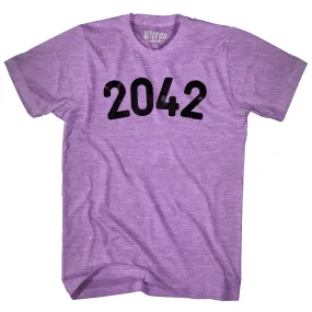 2042 Year Celebration Adult Tri-Blend T-shirt