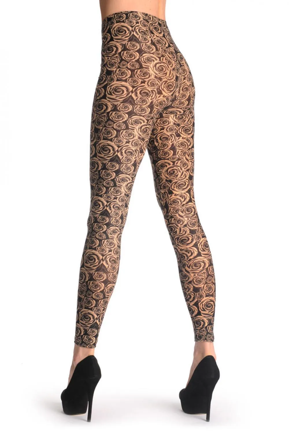 3D Roses On Nude