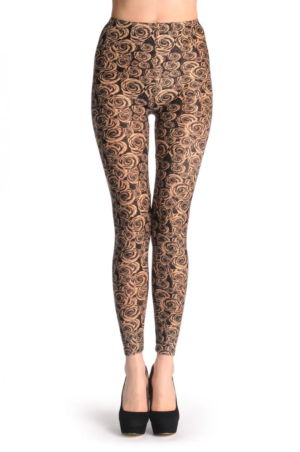 3D Roses On Nude