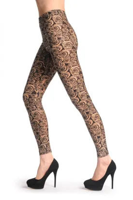 3D Roses On Nude