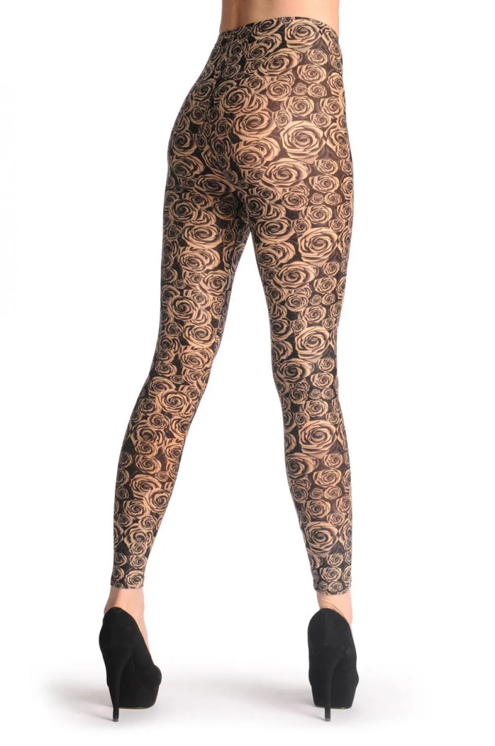 3D Roses On Nude