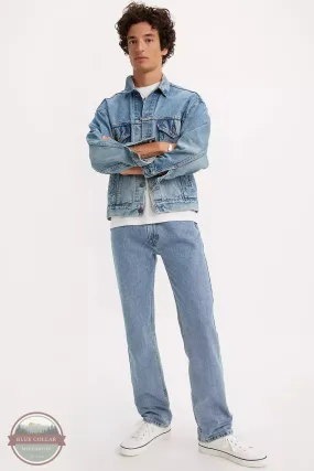 505™ Regular Fit Straight Leg Jeans in Light Stonewash by Levi's 505-4834