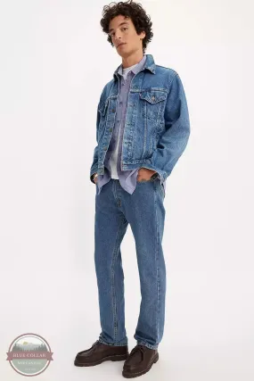 505™ Regular Fit Straight Leg Jeans in Medium Stone Wash by Levi's 505-4891