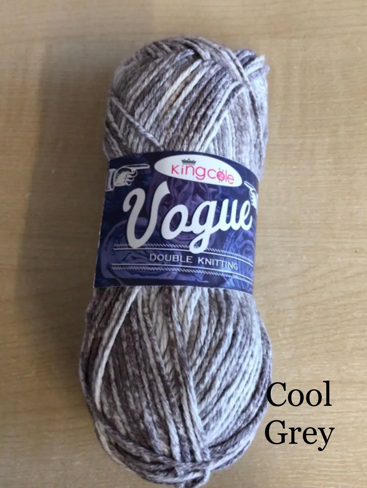 50g of King Cole Vogue King Cole Vogue D/K Cotton Wool/Yarn for Knitting/Crochet