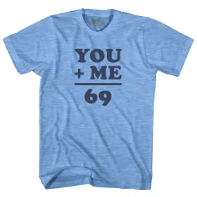 69 Math Equation Adult Tri-Blend T-shirt