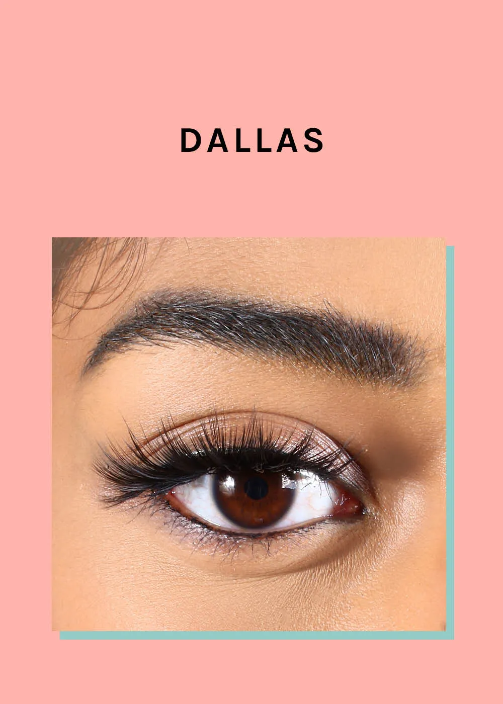 A  Glam 3D Faux Mink Lashes - Dallas