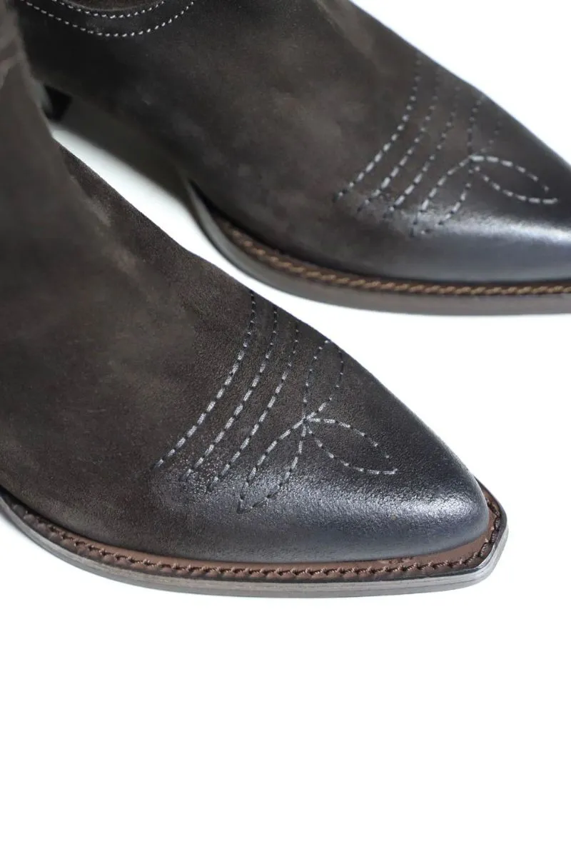 A13615 | Iman babysilk suede 554 | Støvler fra Billi Bi