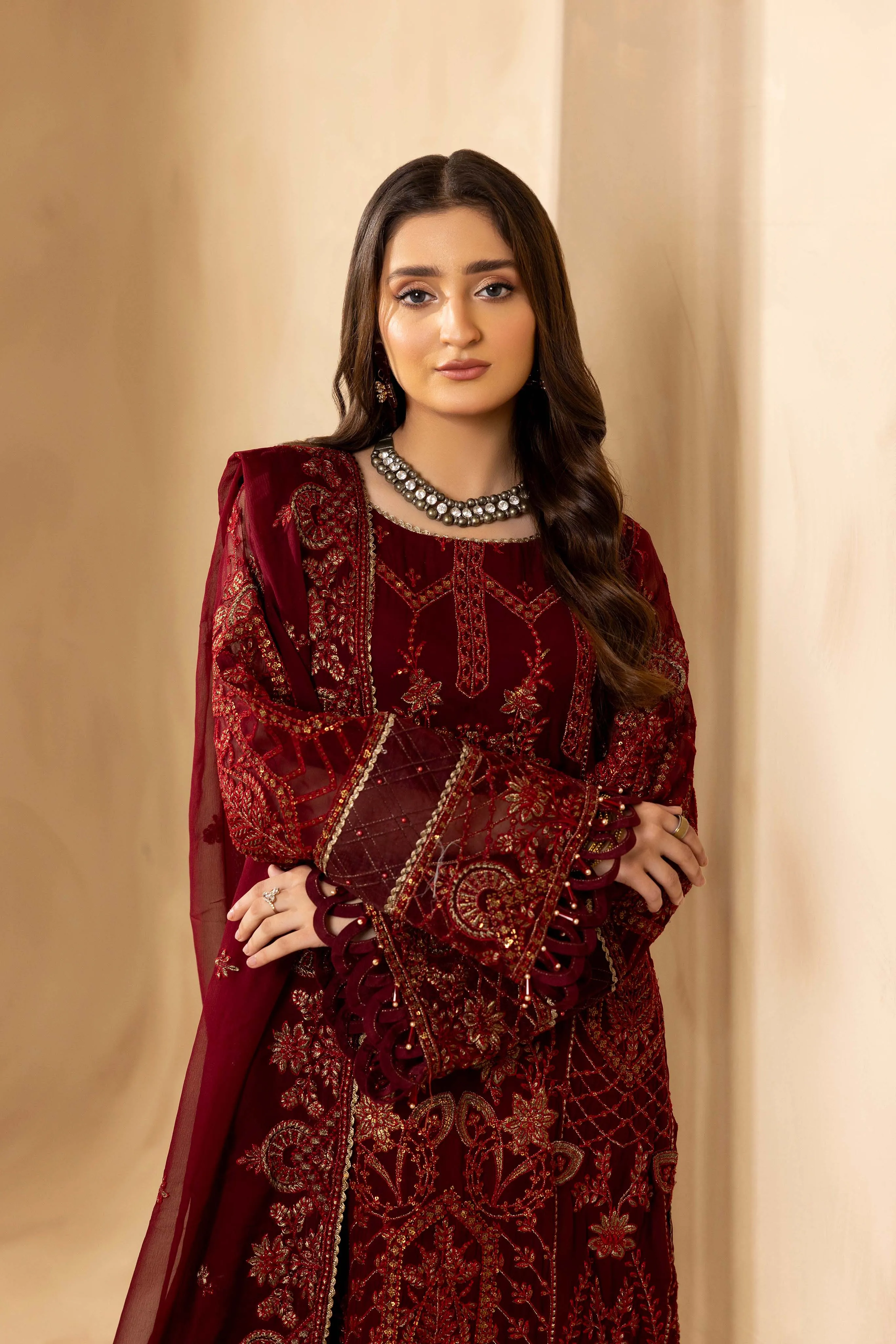 Adan's Libas Chiffon Formals – 6206