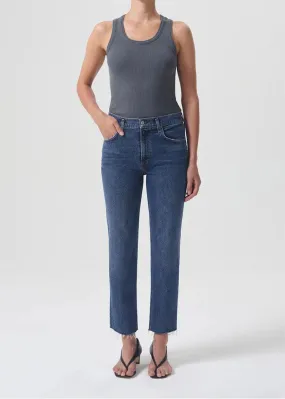 Agolde Kye Mid Rise Straight Crop- Mirage ***FINAL SALE***