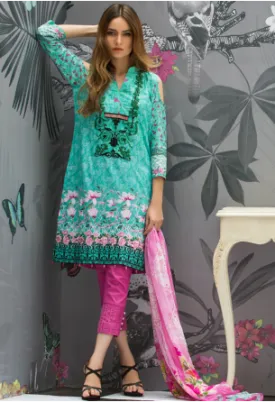 Al Zohaib Monsoon Festivana Lawn Collection Vol-2 – 07A