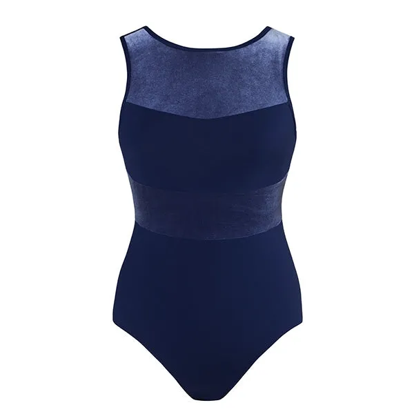 AL42 - Alda Velvet Leotard