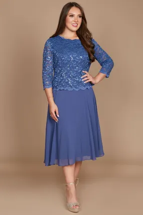 Alex Evenings AE1121796 Short Mother of the Bride Dress