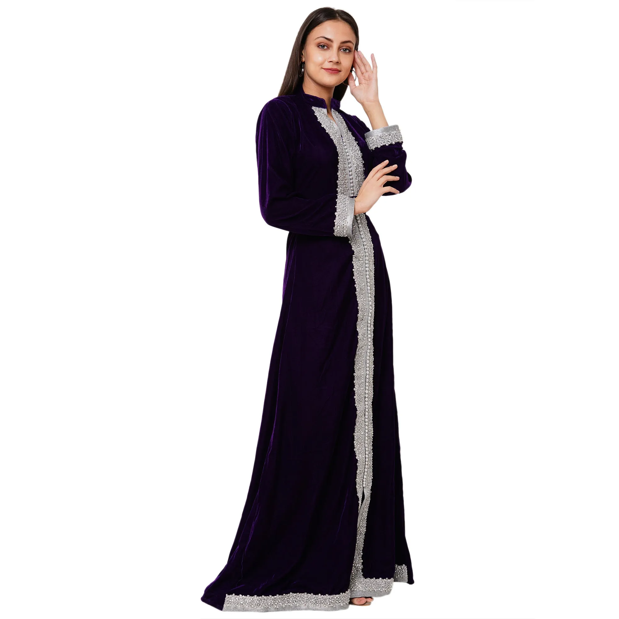 Arabian Kaftan Evening Party Gown