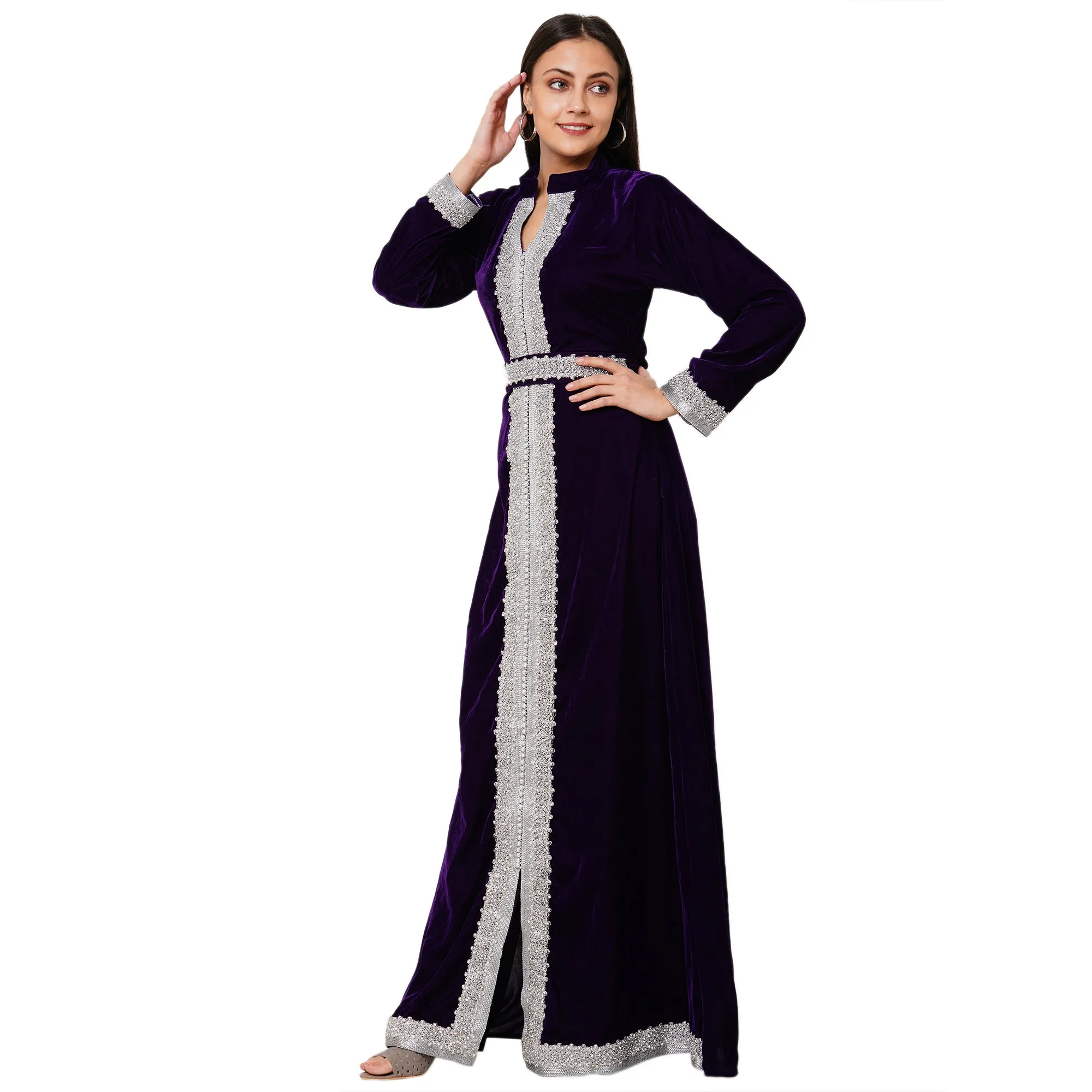 Arabian Kaftan Evening Party Gown