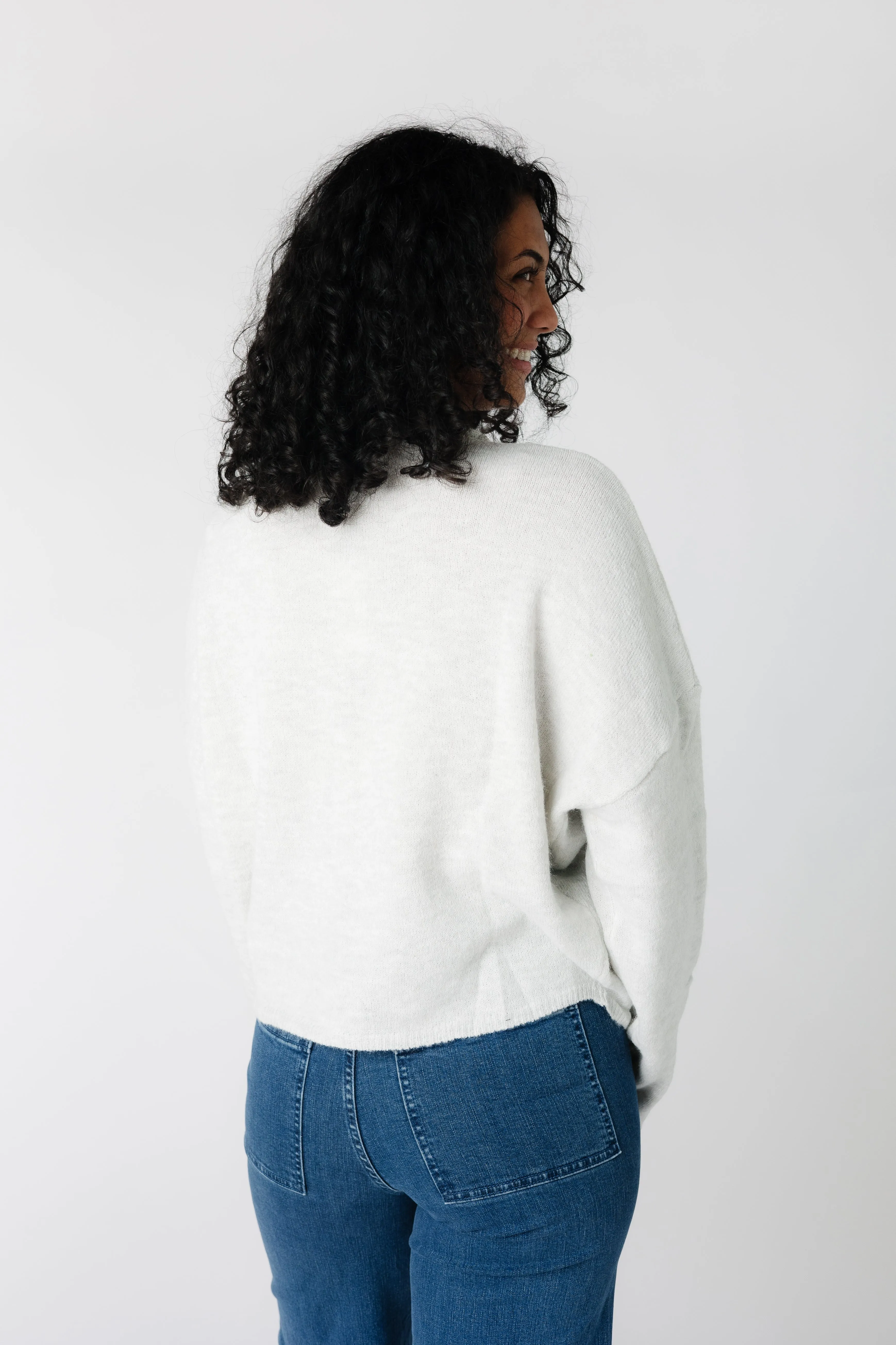 Aria Soft Cardigan - Light Grey