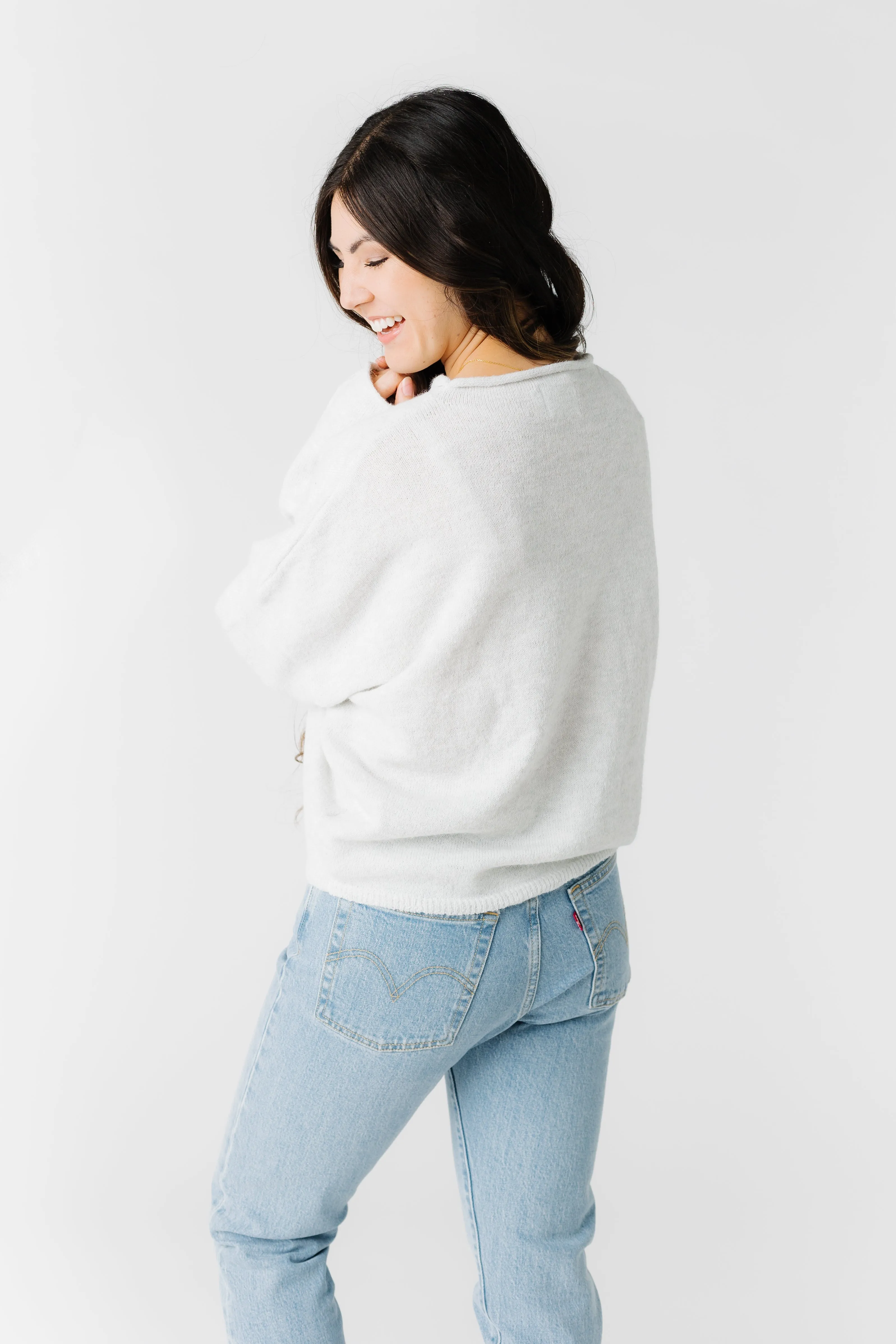 Aria Soft Cardigan - Light Grey