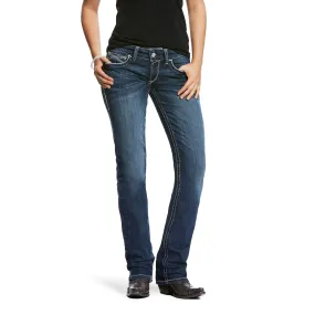 Ariat Women's R.E.A.L. Mid-Rise Straight Leg Ivy Jeans