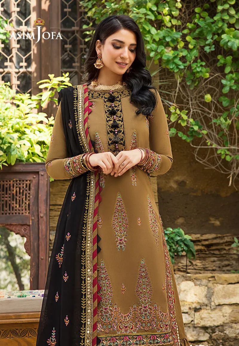 Asim Jofa Luxury Lawn Collection 2023 – AJLR-09