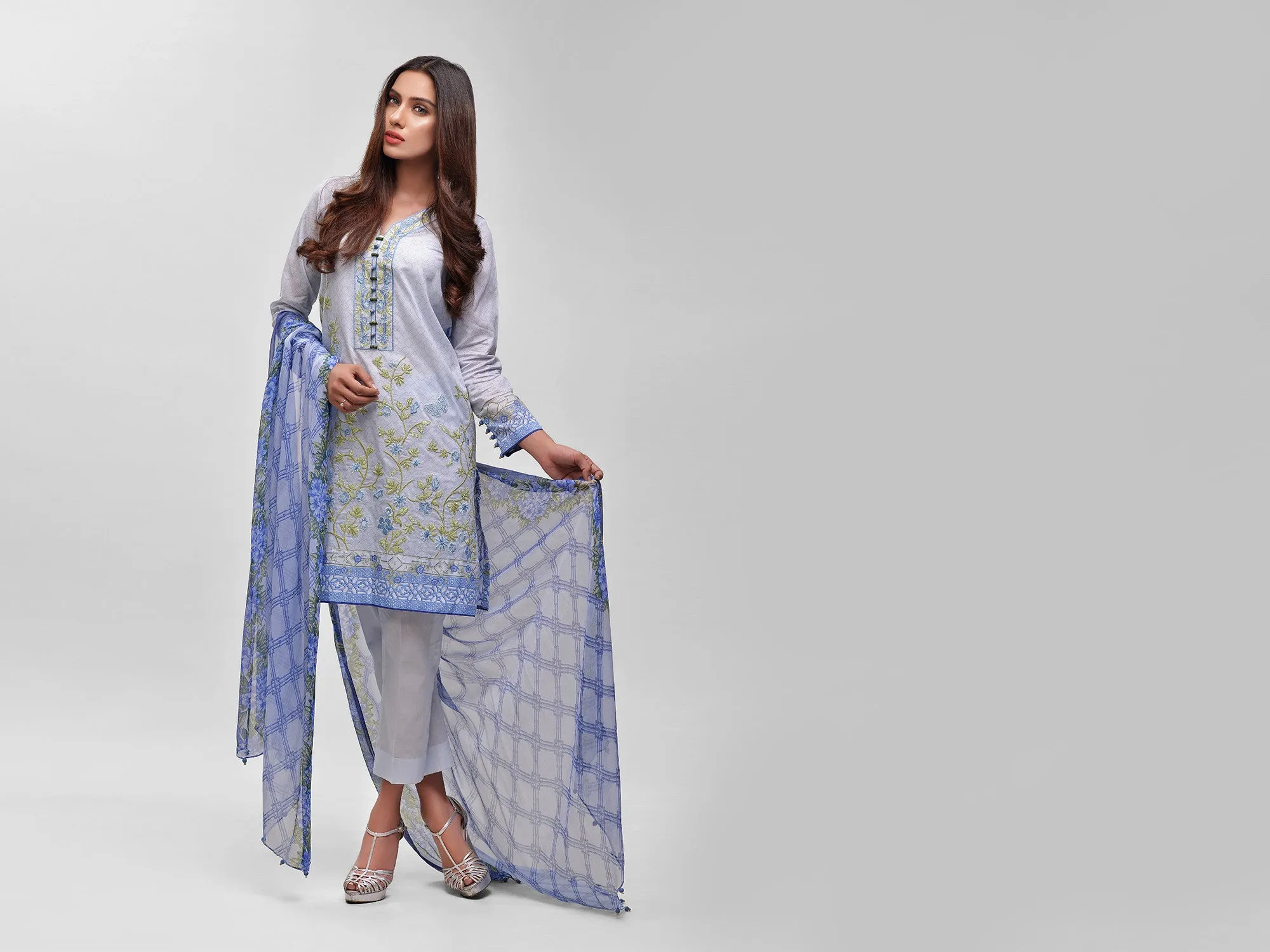 AUJ Lawn Collection 2016 Vol 1 – Design 2A