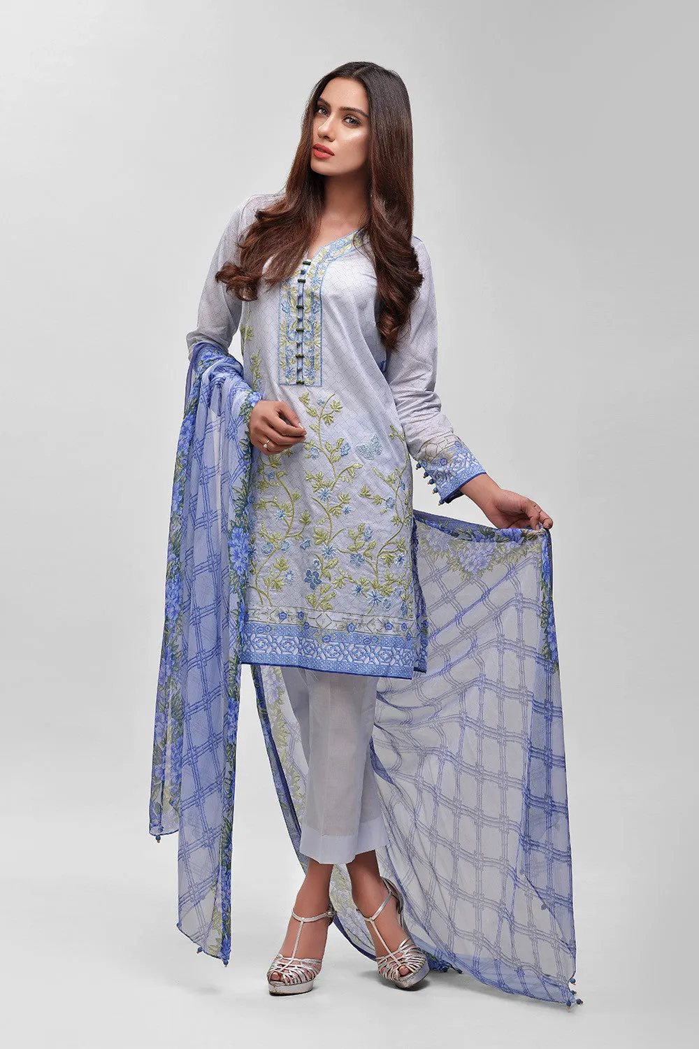 AUJ Lawn Collection 2016 Vol 1 – Design 2A
