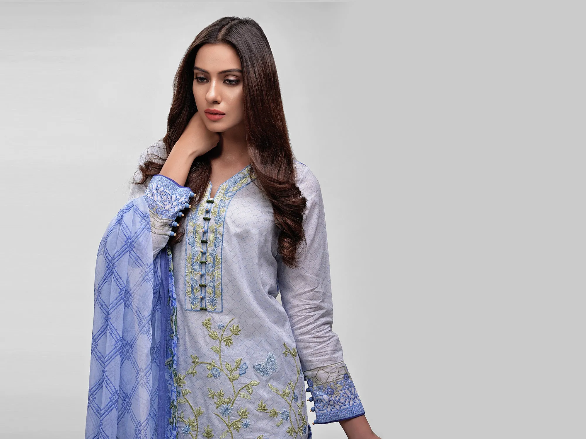 AUJ Lawn Collection 2016 Vol 1 – Design 2A