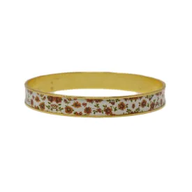 Autumn Fields Floral Bangle Bracelet
