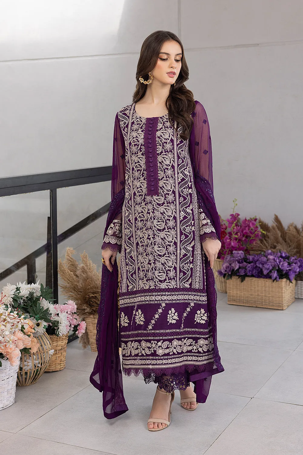 Azure Luxe Luxury Formal Collection – Pansy Petals
