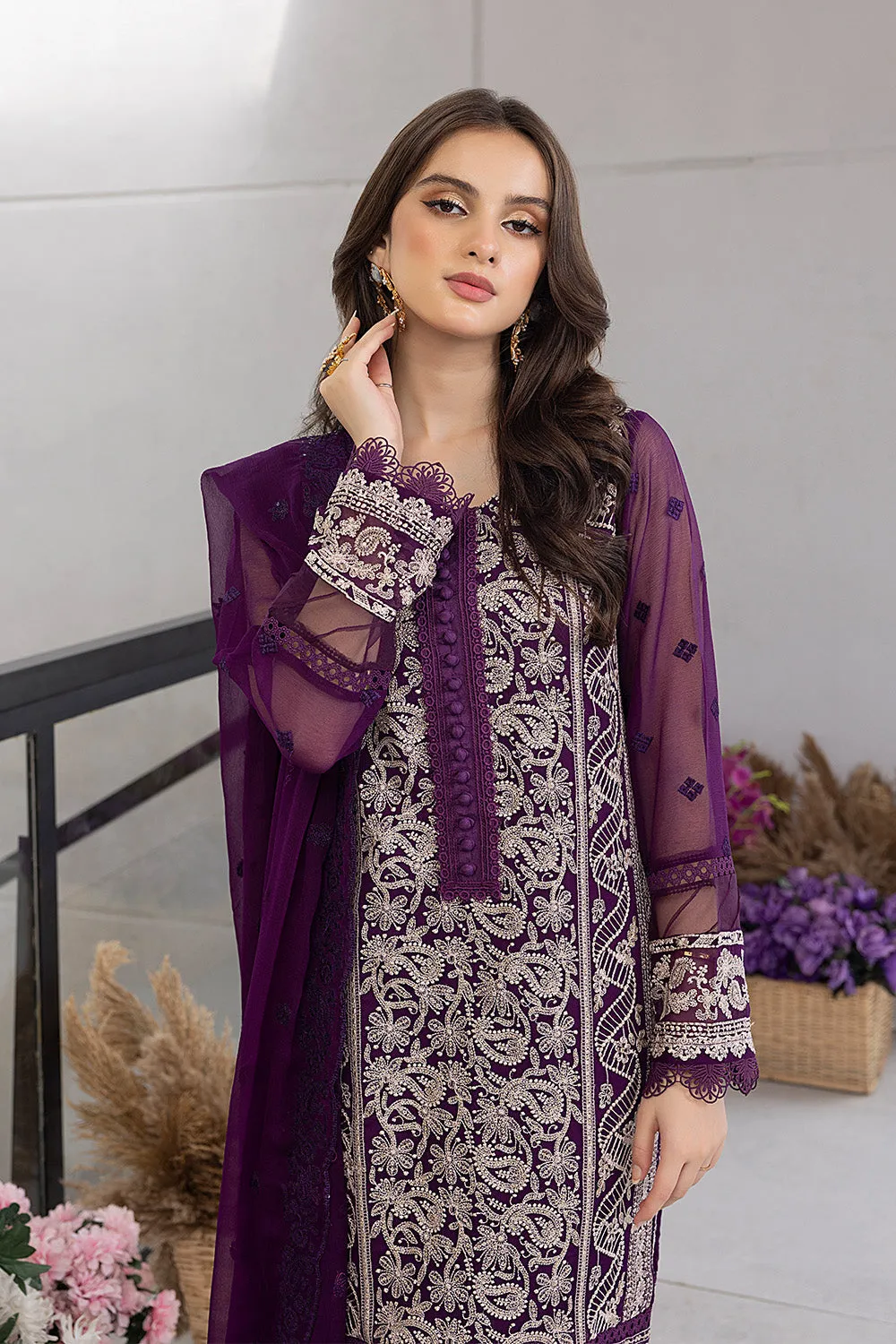 Azure Luxe Luxury Formal Collection – Pansy Petals