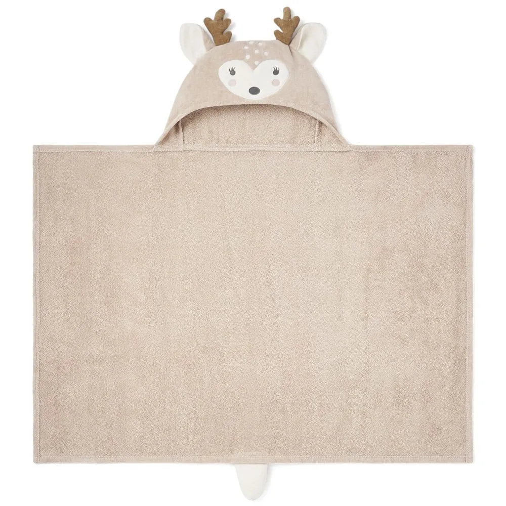 Baby Bath Wrap (0-24M) - Fawn by Elegant Baby