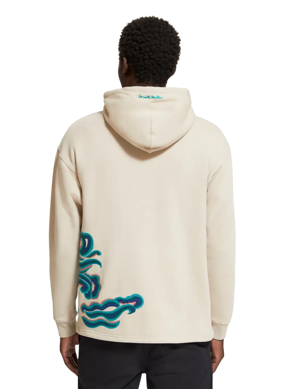 Back Artwork Hoodie (Brown) - S1756900795