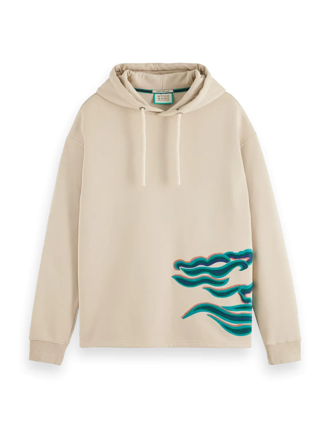 Back Artwork Hoodie (Brown) - S1756900795