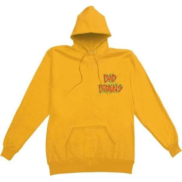 Bad Brains Capitol Hooded Sweatshirt Yellow