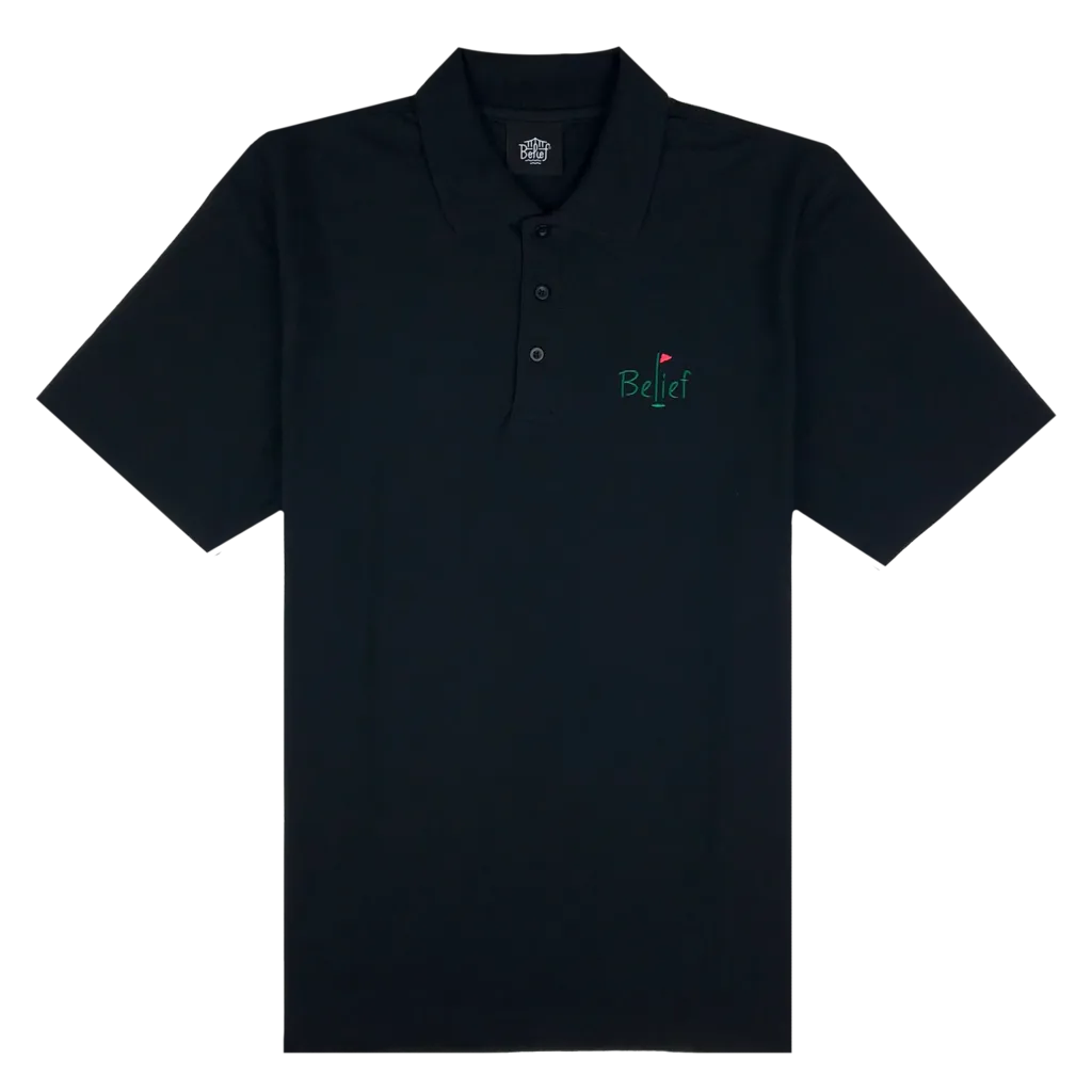 Belief NYC Fairway S/S Polo Shirt Black