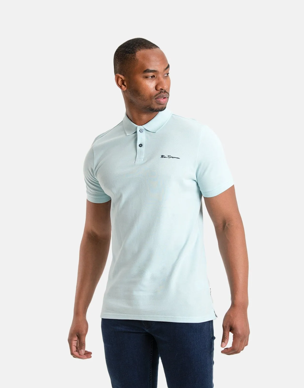 Ben Sherman Ben Polo Shirt Light Blue