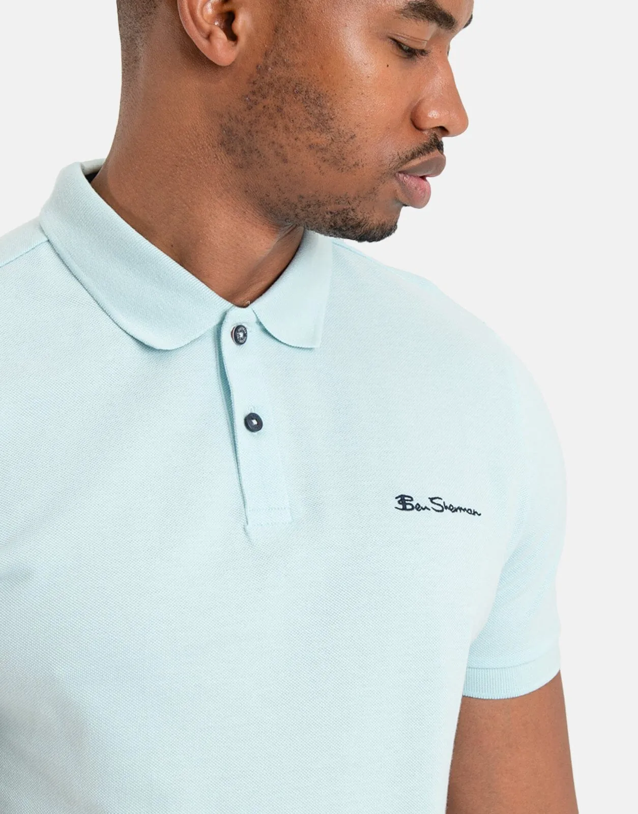 Ben Sherman Ben Polo Shirt Light Blue