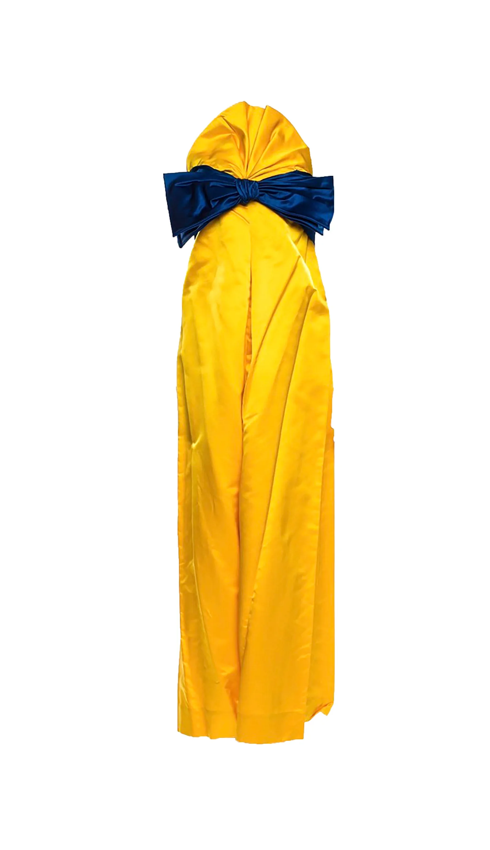 BILL BLASS Satin Gown