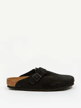 Birkenstock Boston Suede - Black