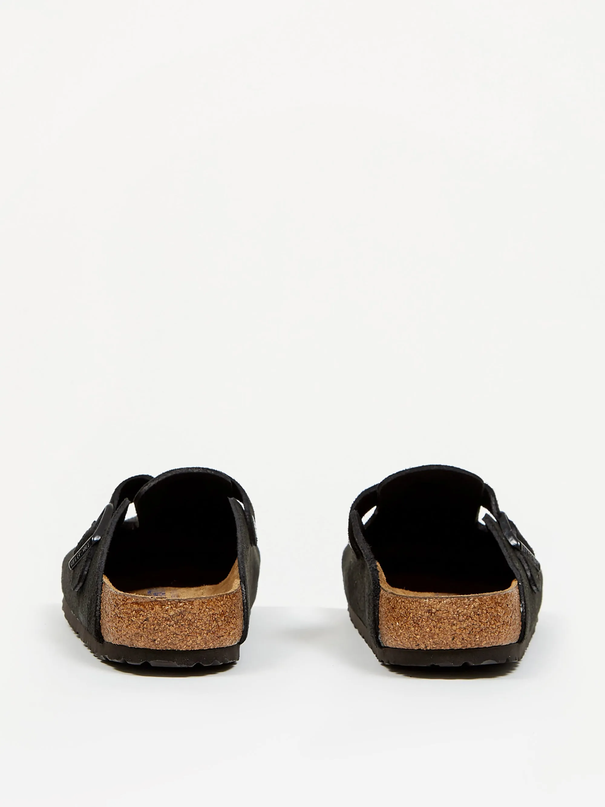 Birkenstock Boston Suede - Black