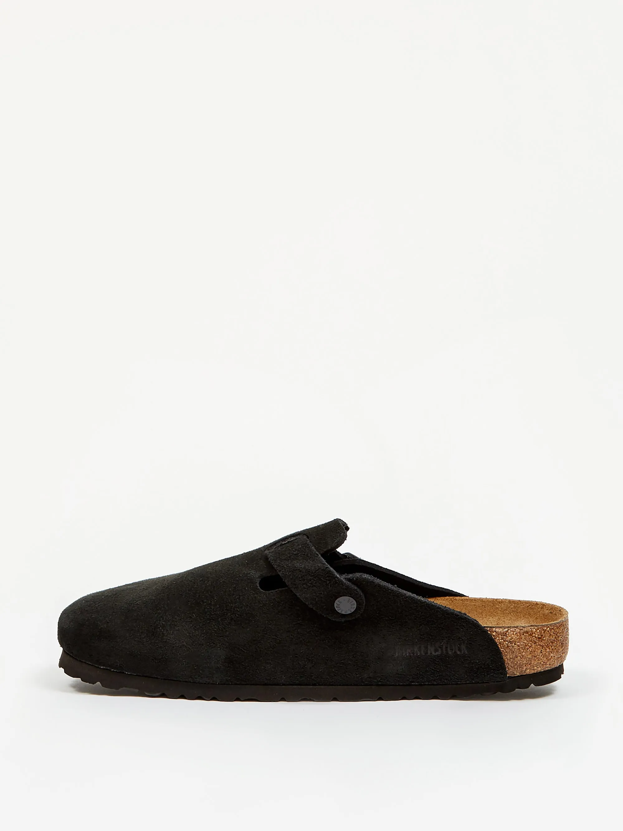 Birkenstock Boston Suede - Black