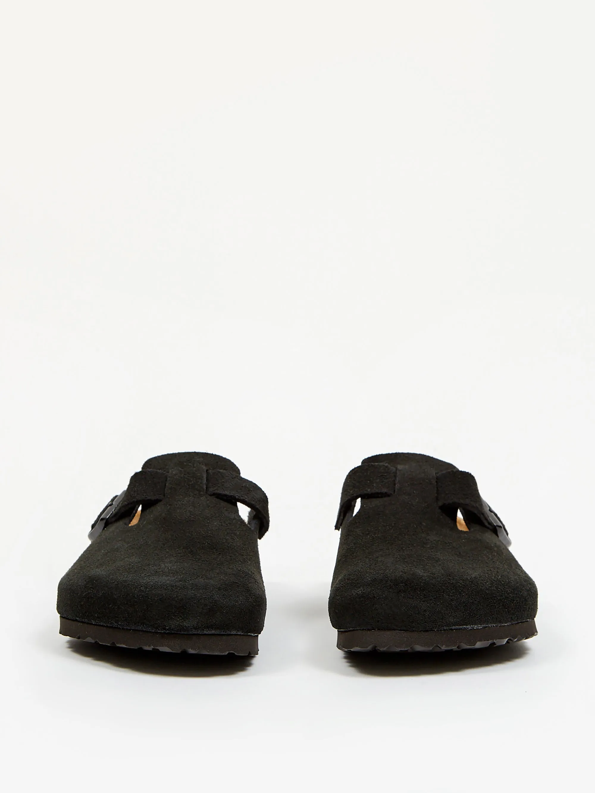 Birkenstock Boston Suede - Black