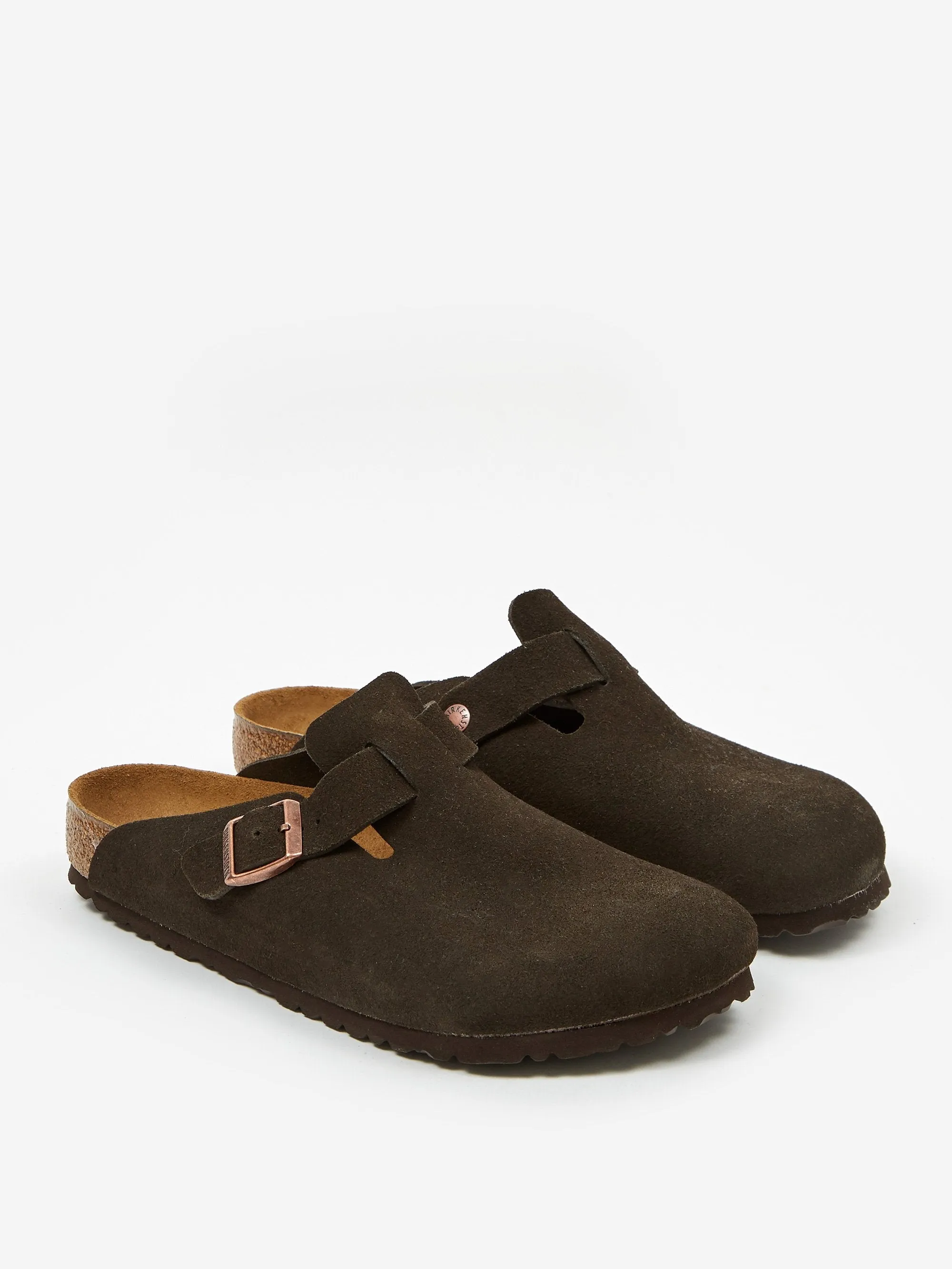 Birkenstock Boston Suede - Mocca